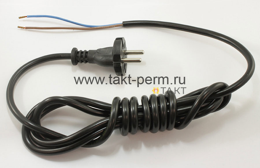 Шнур армированный ИДФР685613.004-02И ПВС 2х1х2,3м