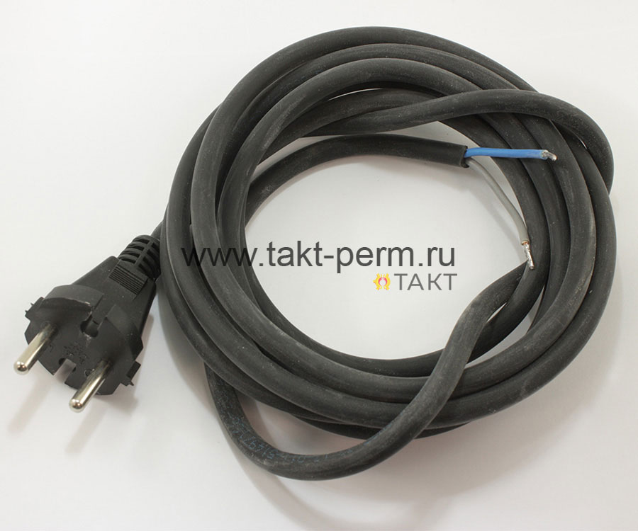 Шнур резиновый  для МШУ (4KW) (2*1,5*2,85м)