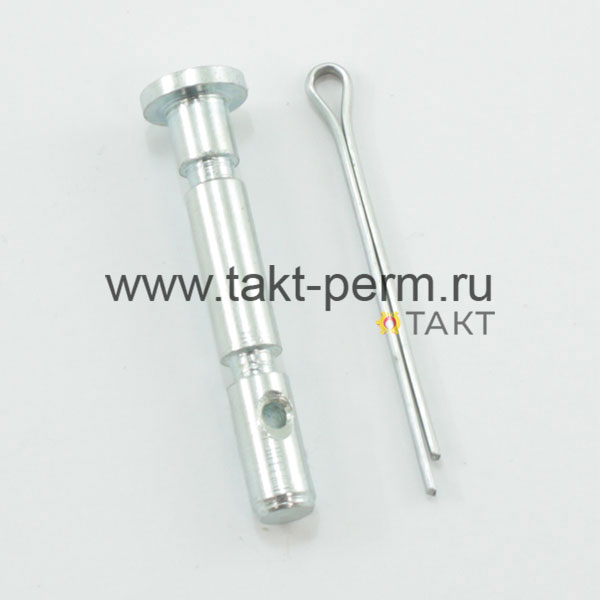 Болт срезной шнека снегоуборщика d 6х41 (посад. 38) со шплинтом в комплекте
