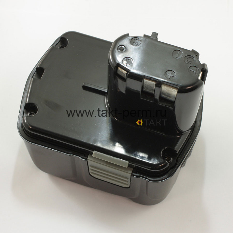 Аккумулятор Li-Ion подходит для HITACHI 14.4V 5.0Ah EBM1430 (не слайдер)