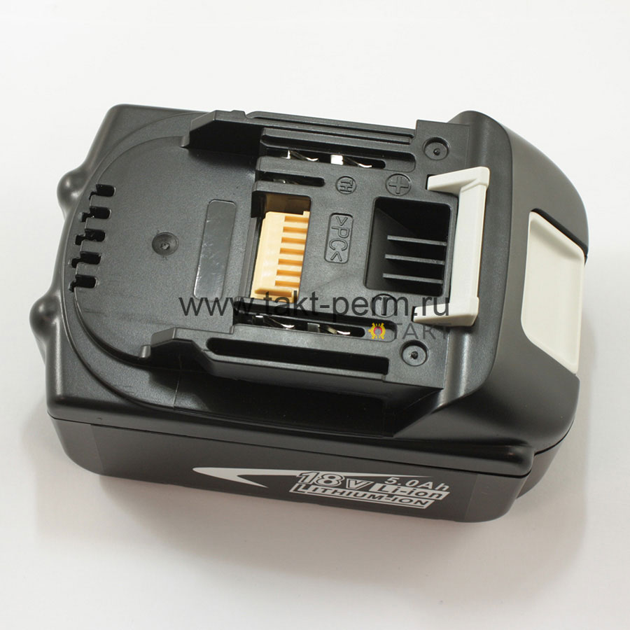 Аккумулятор Li-Ion подходит для Макита 18V 5.0Ah BL1850B, с индикатором