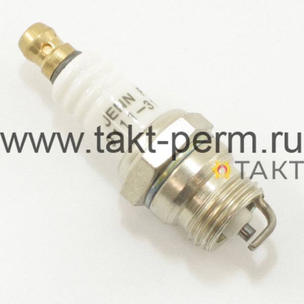 Свеча зажигания jenn feng 9111-310002, аналог BRISK UR17Y, NGK BPMR6F (М14, длина резьбы 7,8; ключ 1